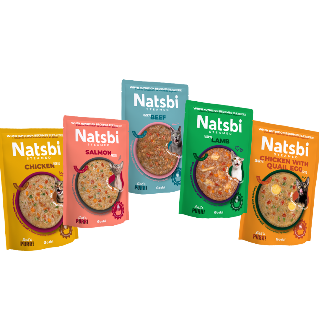 Gosbi Natsbi - Alimentación natural cocinada al vapor