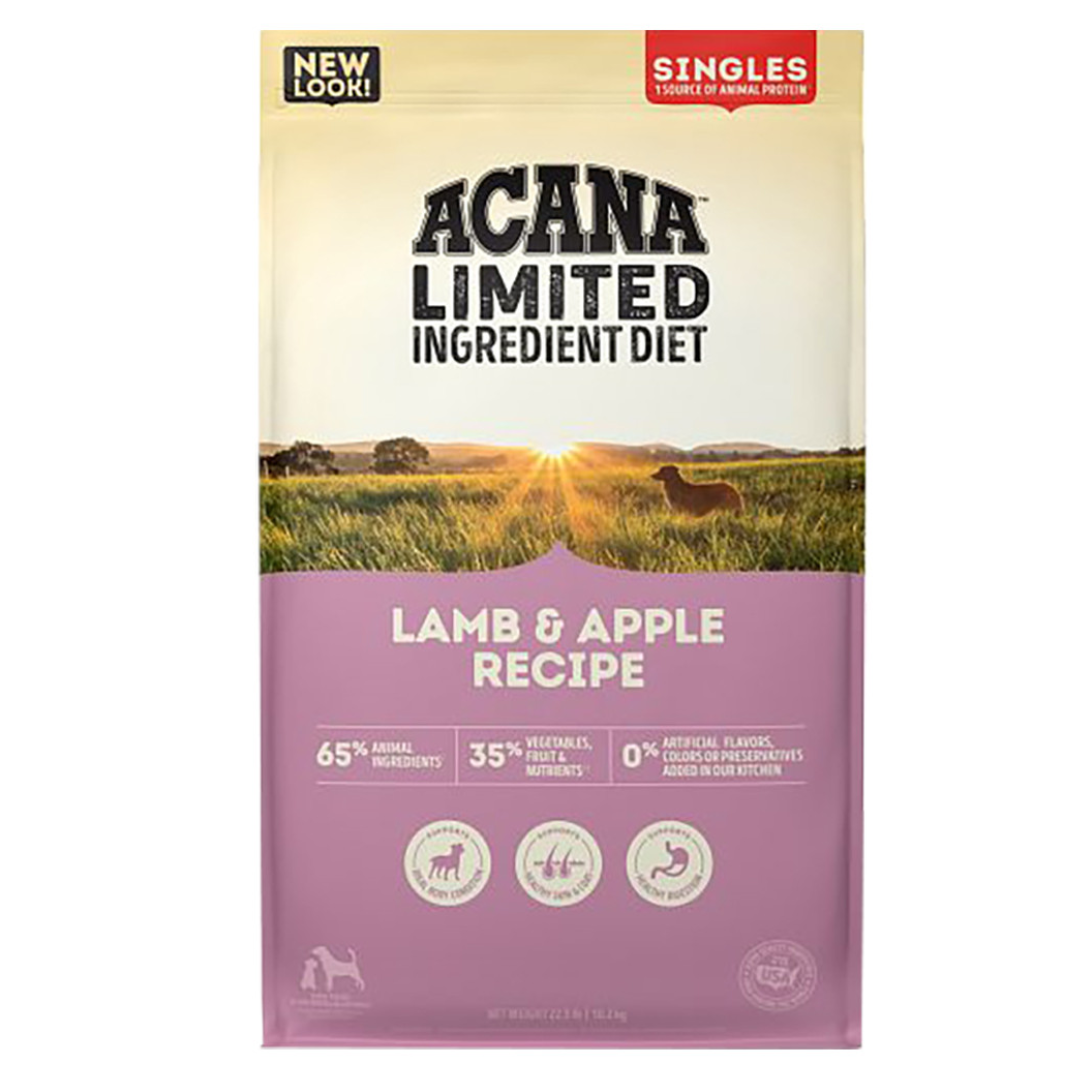ACANA Perro - Ingredientes limitados, cordero y manzana