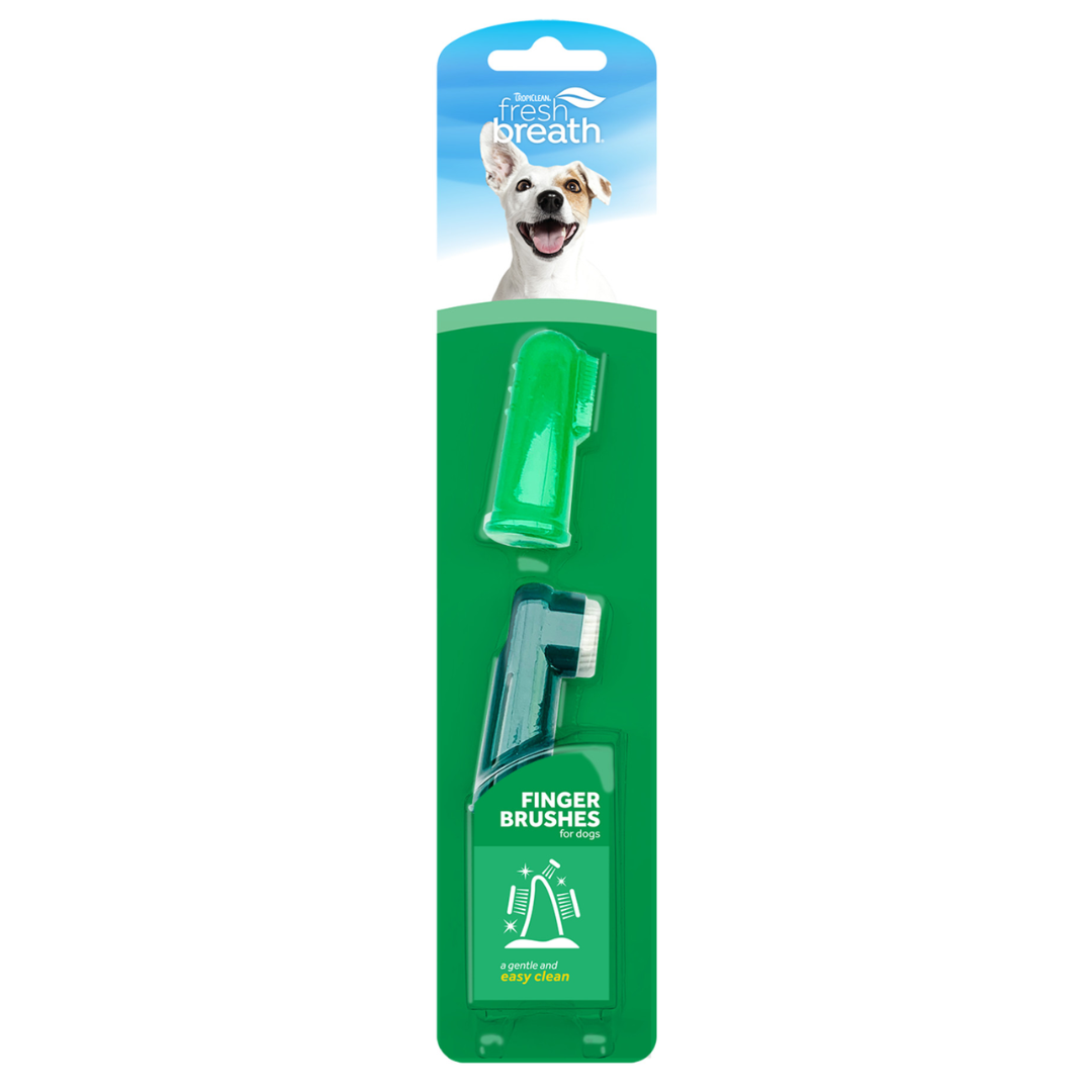 Tropiclean - Cepillo para dientes de dedo
