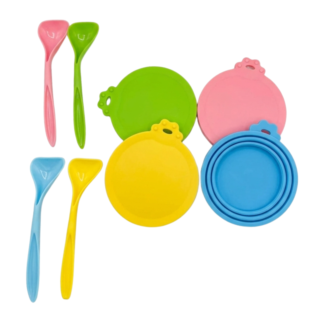 Tapaderas para latas y Cucharas