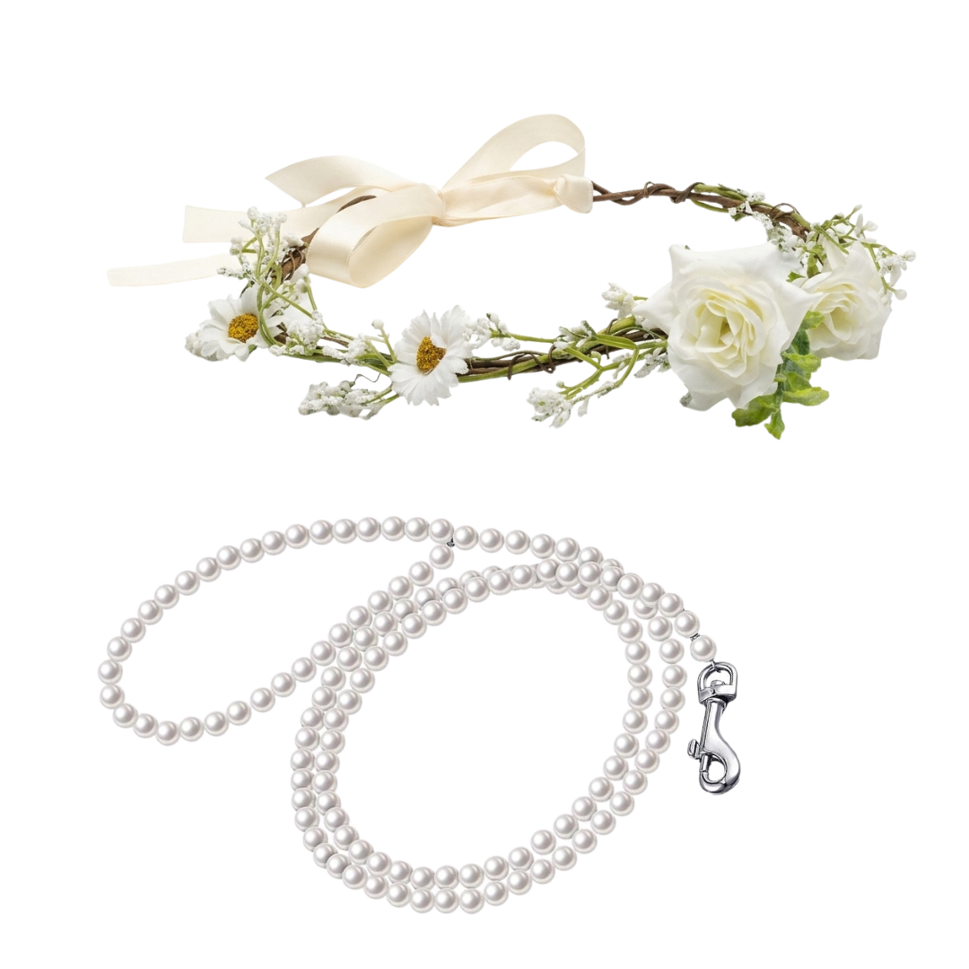 Kit Boda Collar de Flores
