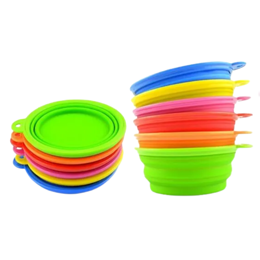 Plato Portátil Color Unicolor