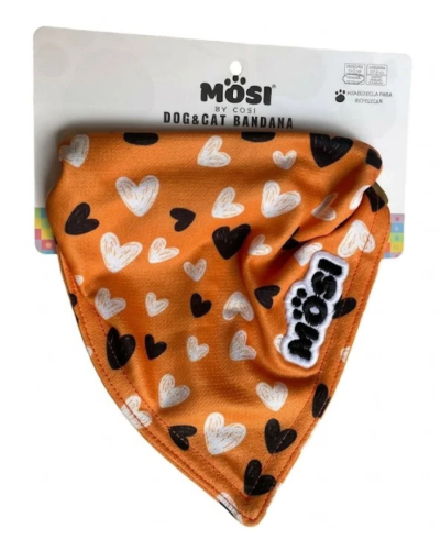 Mosi By Cosi –  Bandana con Diseño de Corazones